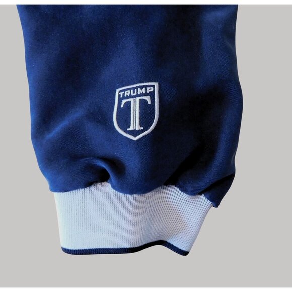 Donald Trump Signature Collection XL Black Pullover Windbreaker Jacket Side Zip - Picture 3 of 7